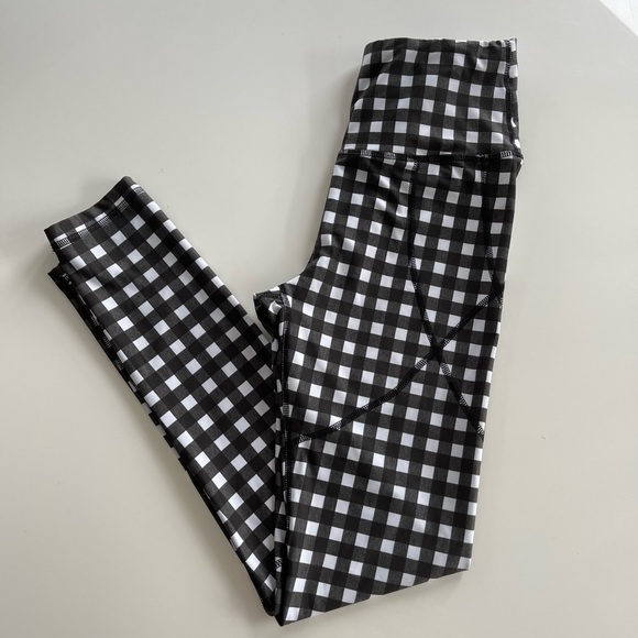 Albion Fit Blanche Gingham Leggings - XS - Picture 2 of 5